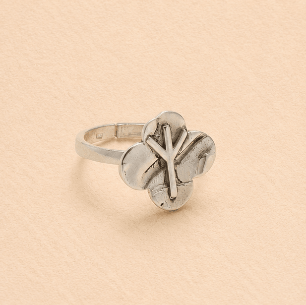 Algiz adjustable ring - The 4 Harts