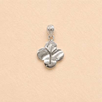 Algiz four leaf clover pendant - The 4 Harts