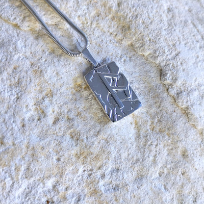 Ansuz Pebble Rune - The 4 Harts