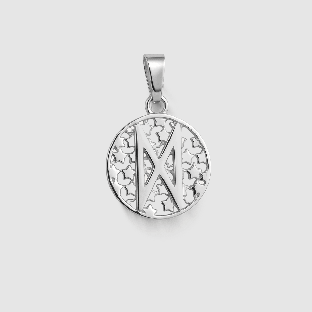 Dagaz Round Pendant - The 4 Harts