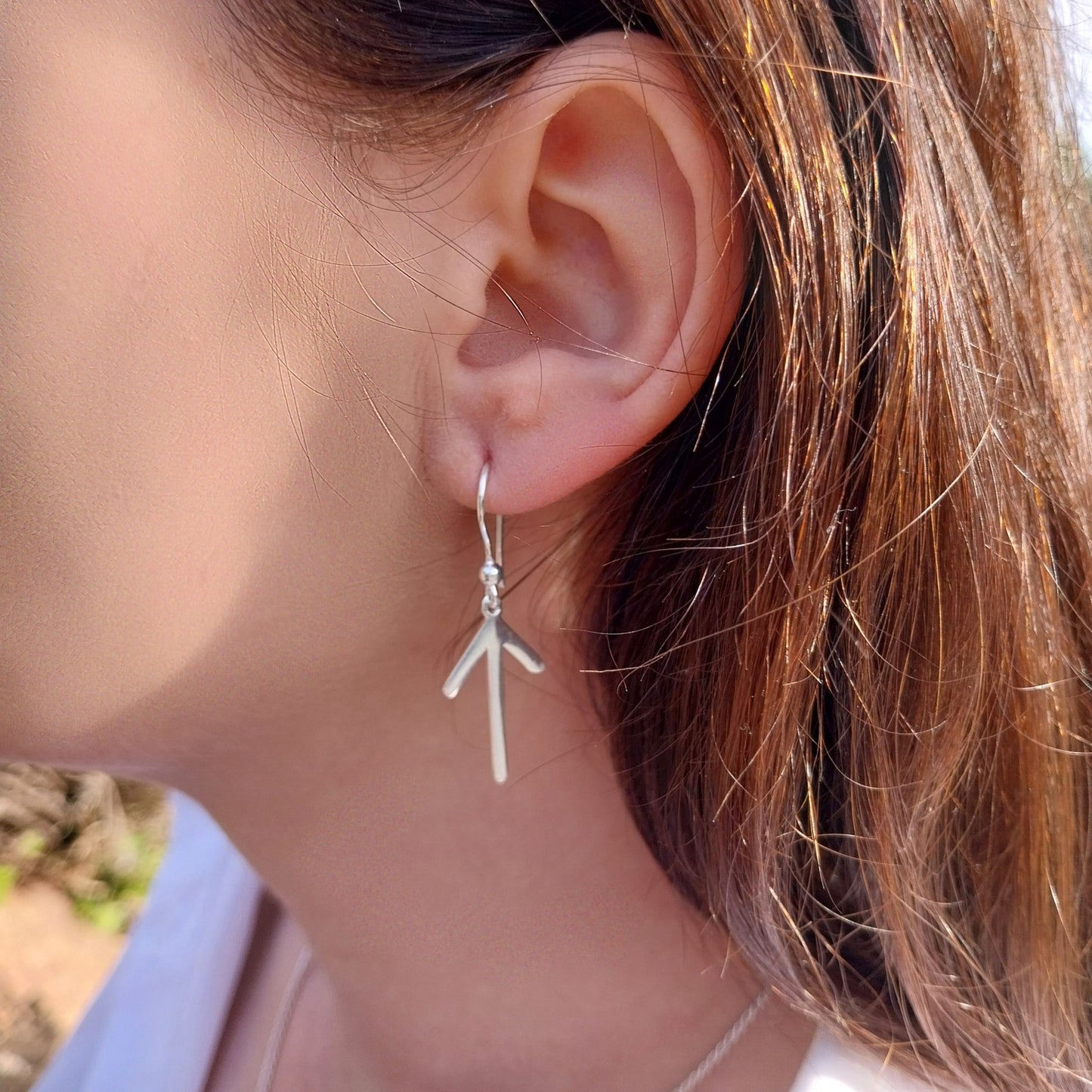 Earrings Silver Tiwaz - The 4 Harts