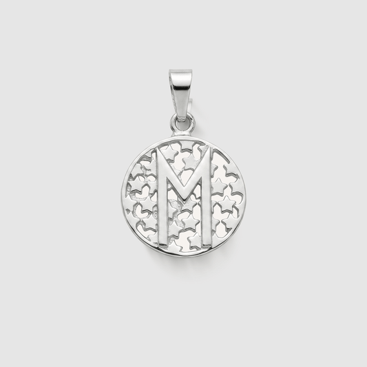 Ehwaz Round Pendant - The 4 Harts