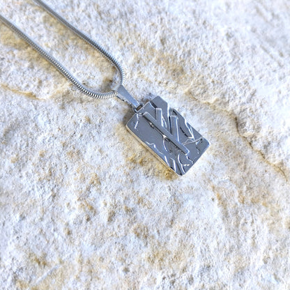 Fehu Pebble Rune - The 4 Harts