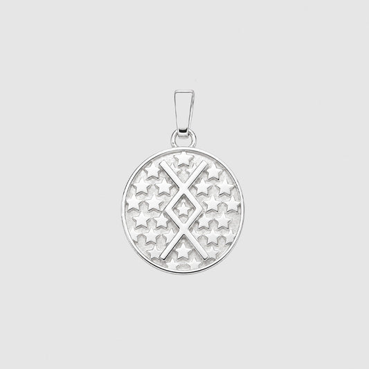 Inguz Round Pendant - The 4 Harts