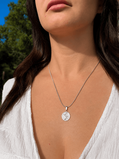 Sowilo Round Pendant - The 4 Harts
