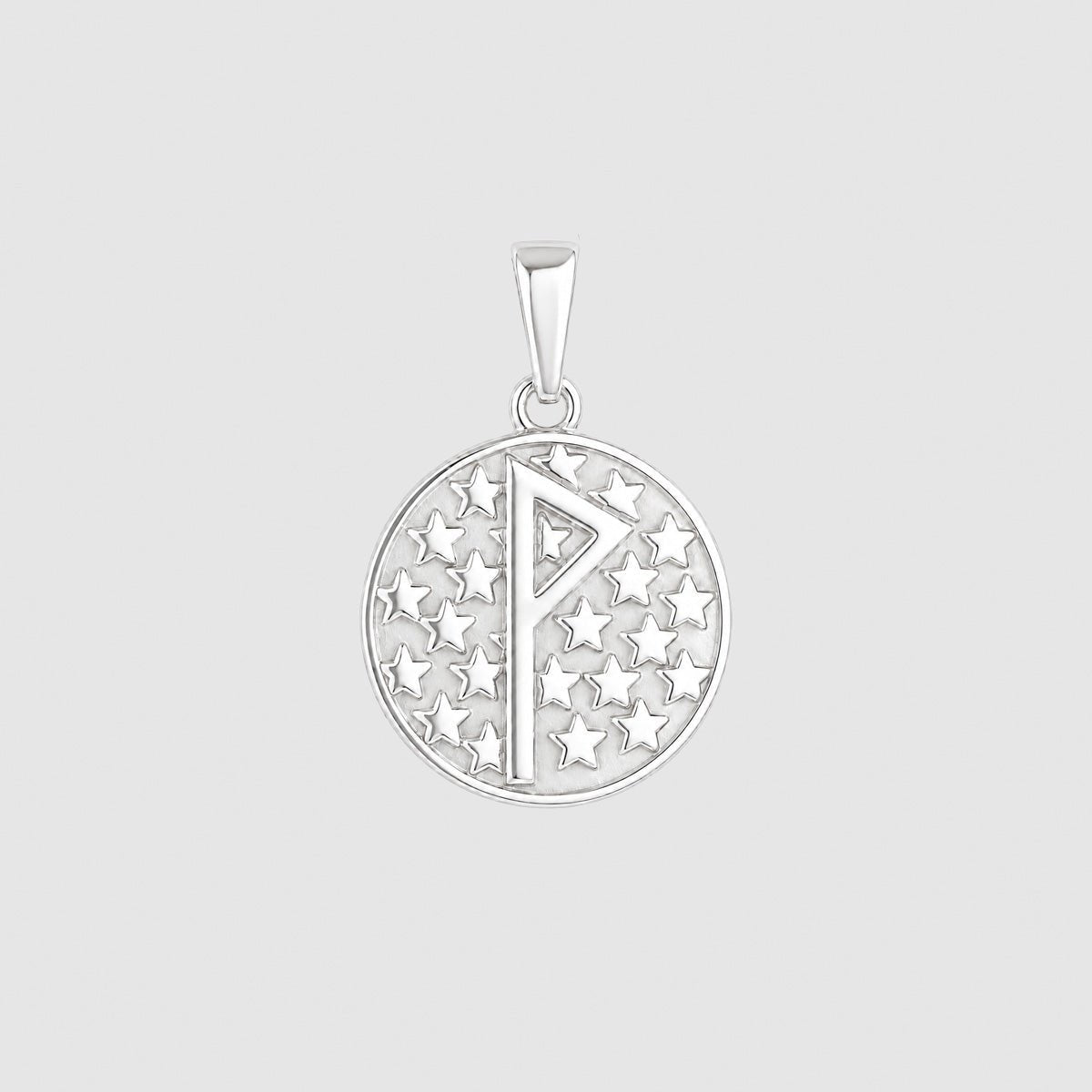 Wunjo Round Pendant - The 4 Harts