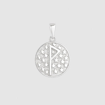 Wunjo Round Pendant - The 4 Harts