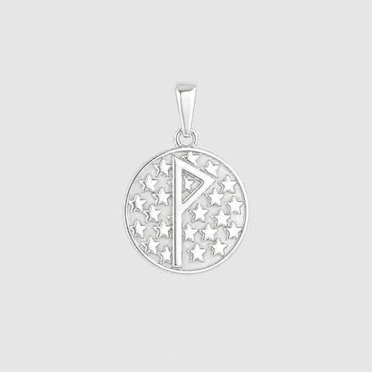 Wunjo Round Pendant - The 4 Harts